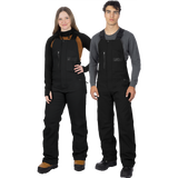 Unisex Task Insulated Canvas Bibs - Black Ops