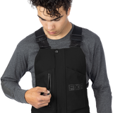 Unisex Task Insulated Canvas Bibs - Black Ops