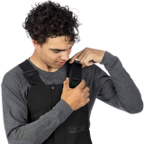 Unisex Task Insulated Canvas Bibs - Black Ops