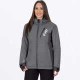 Women's Vertical Pro Insulated Softshell Jacket Grey Heather/Asphalt