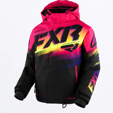 Youth Boost Jacket 2025 - Black/Neon Fusion