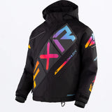 FXR Youth CX Jacket  - Black/Spectrum