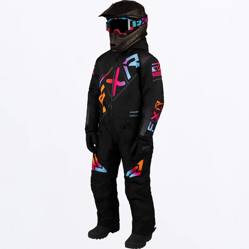 Youth CX Monosuit 2026 - Black/Spectrum – Raveling Sports