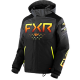 Youth Helium Jacket 2024 - Black/Char/Inferno