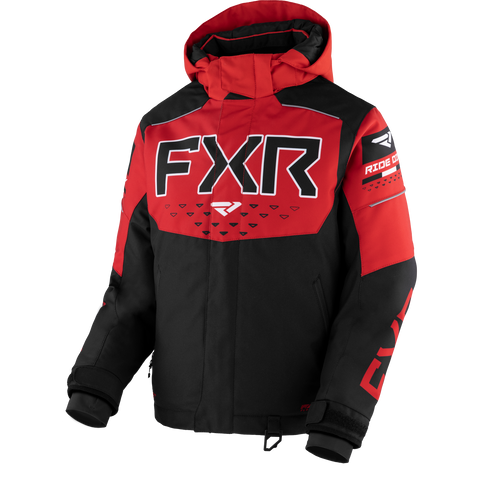 Youth Helium Jacket 2025 - Black/Red