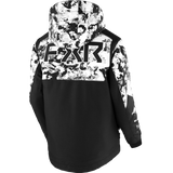 Child Helium Jacket 2025 - Black/White Camo