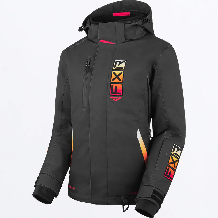 Women's Evo FX Jacket 2025- Asphalt/Sunrise