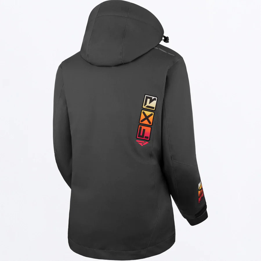 Women's Evo FX Jacket 2025- Asphalt/Sunrise