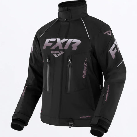 Women's Adrenaline Jacket 2025 - Black/Muted Grape Fade