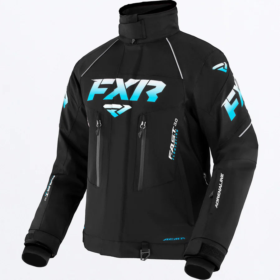 Women's Adrenaline Jacket 2025 - Black/Sky Blue Fade