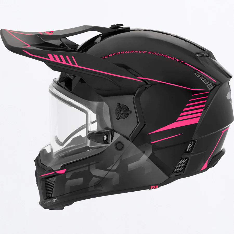 Clutch X Pro Helmet 2025 - Electric Pink