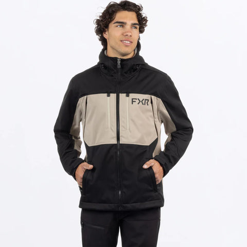 Men's Helium Pro Softshell Jacket 2025 Black/Stone