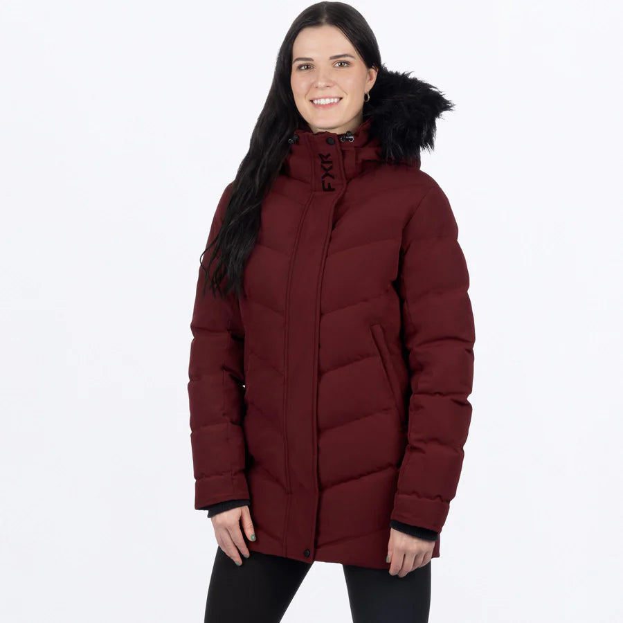 Women's Sage Jacket 2025 - Merlot/Black