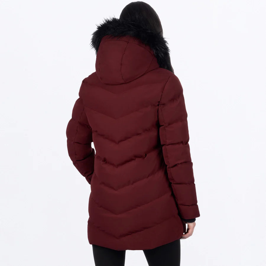 Women's Sage Jacket 2025 - Merlot/Black