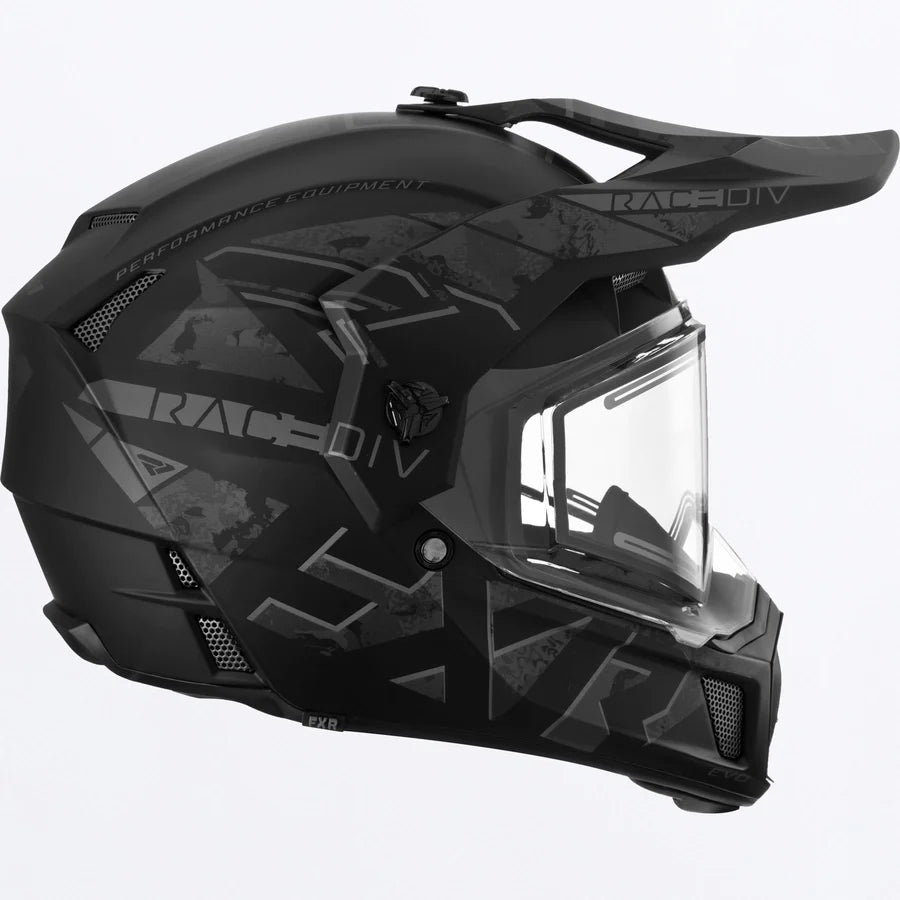 Clutch X Evo Helmet w/ Electric Shield 2025 - Black Ops
