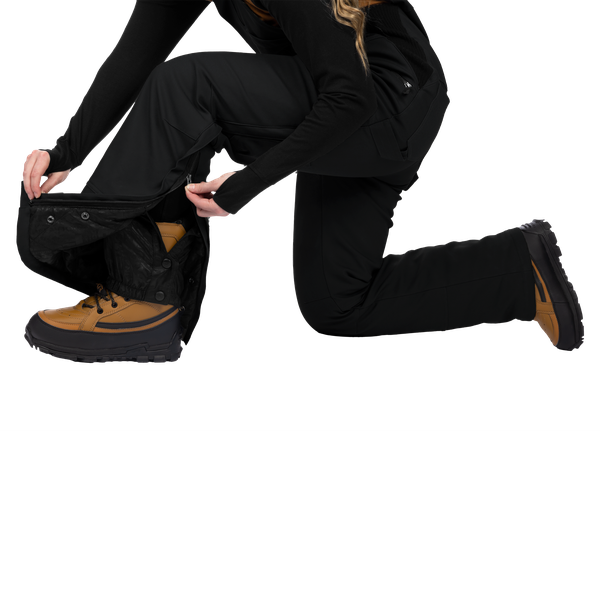 Unisex Task Insulated Canvas Bibs - Black Ops