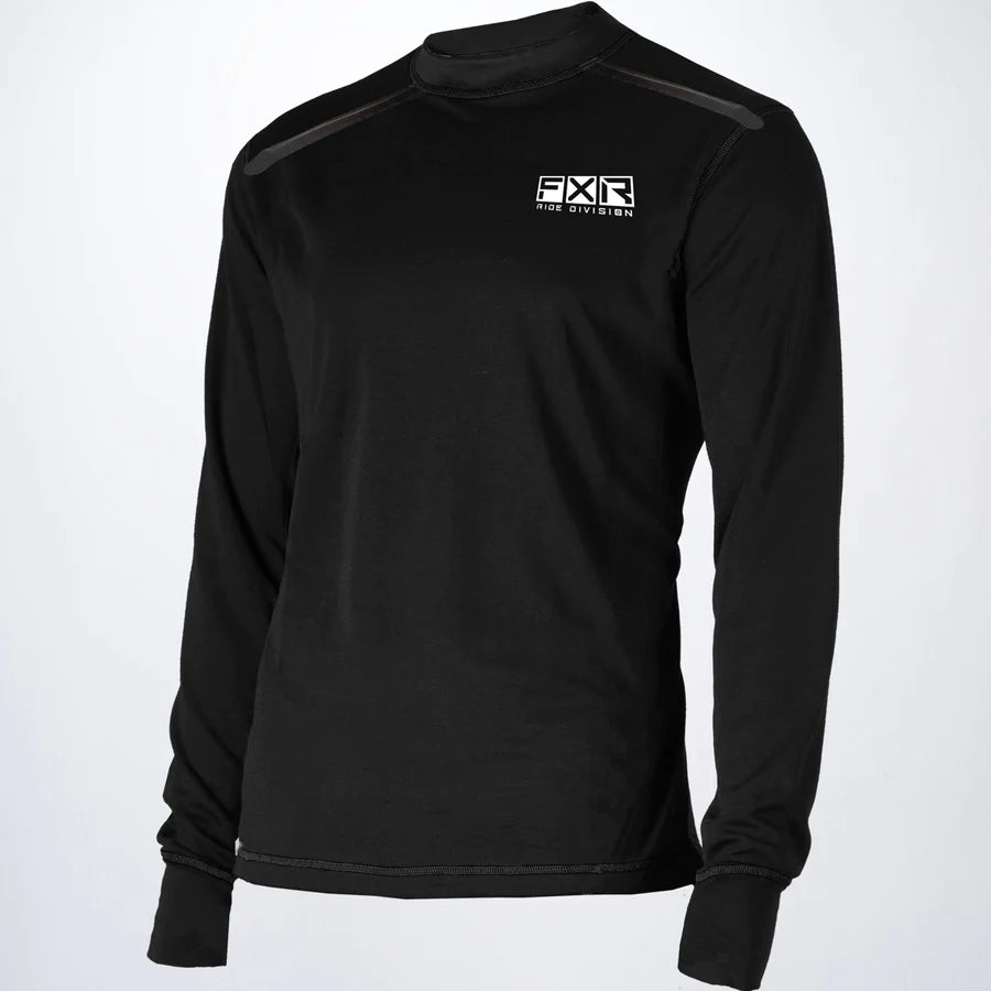 Men's Tenacious Merino Long sleeve - Black