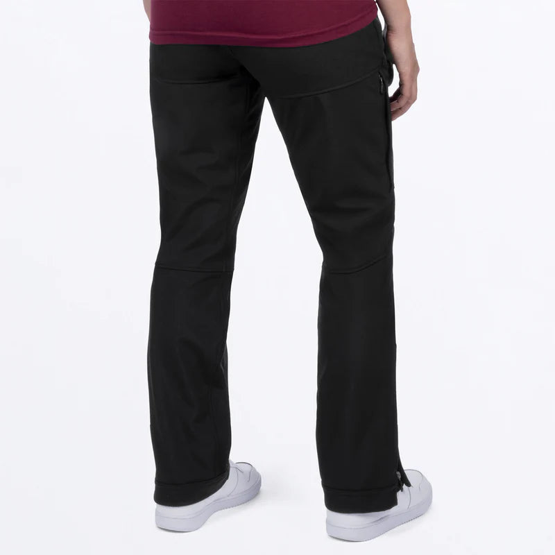 Women's  Altitude Softshell Pant  - Black Razz