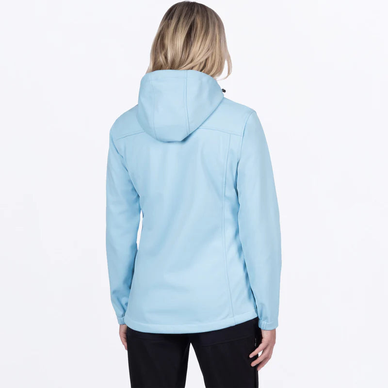 Women's Hydrogen Softshell Jacket  -Maui Blue