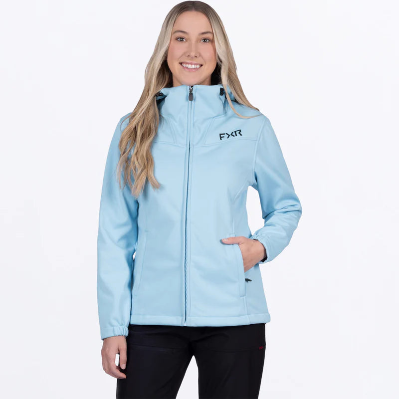 Women's Hydrogen Softshell Jacket  -Maui Blue