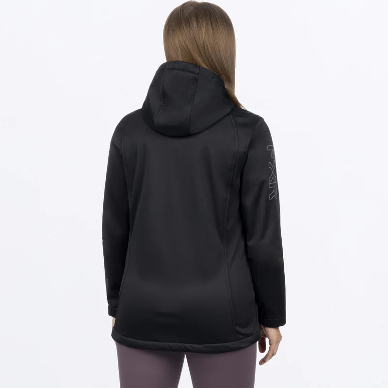Women's Pulse Softshell Jacket - Black/Gray