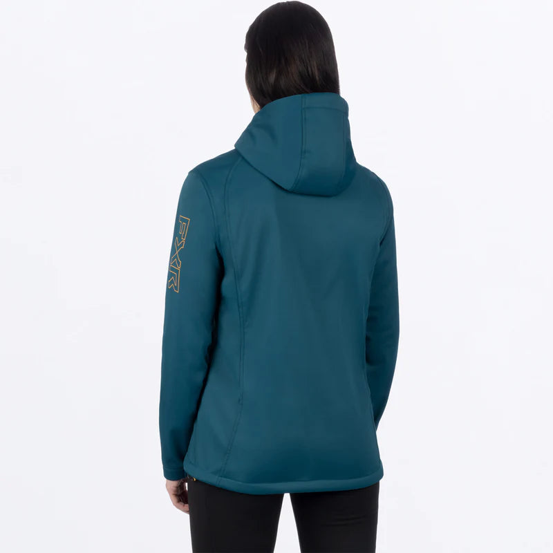 Women's Pulse Softshell Jacket - Dark Steel/Sundial