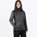 Women's Pulse Softshell Jacket - Asphalt/Razz