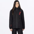 Women's Vertical Pro Insulated Softshell Jacket Black/Razz