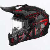 Clutch X Evo Helmet w/ Electric Shield - Red