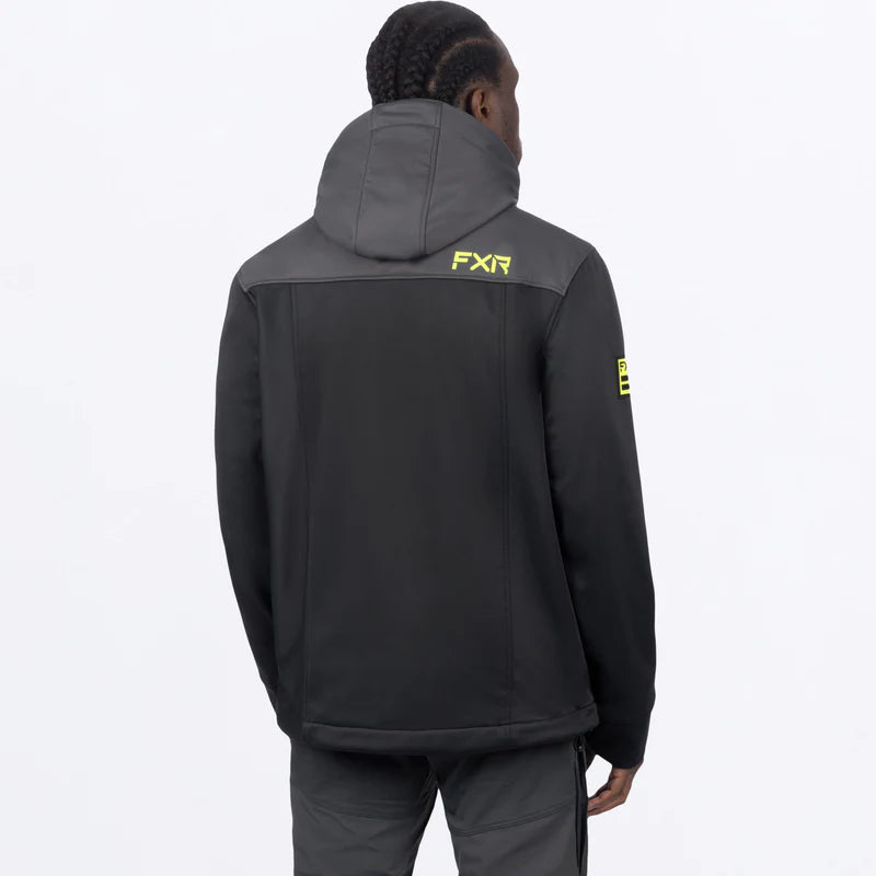 Men's Renegade Softshell Jacket (2025) - Black/Hi-Viz