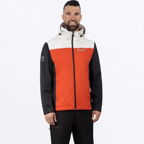 Men's Renegade Softshell Jacket (2025) - Orange/Black