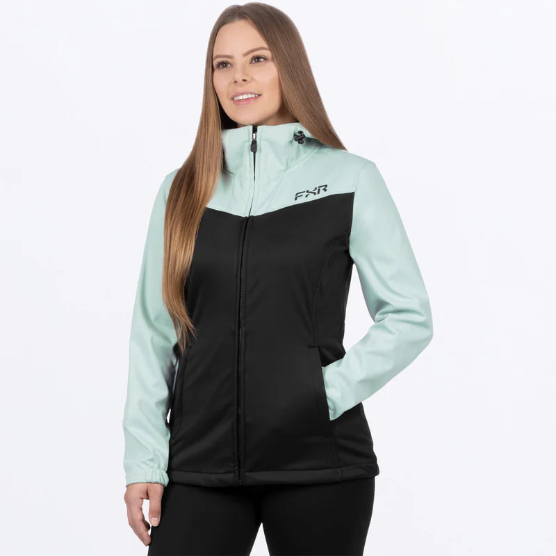 Women's Ridge Softshell  -Black/ Lt Sage