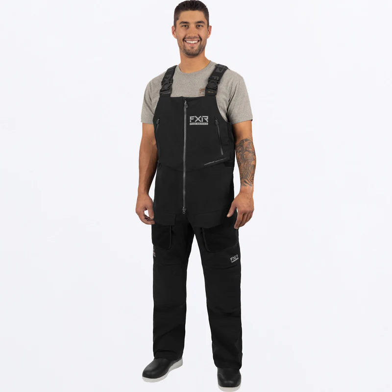 Men's Vapor Pro Tri-Laminate Bib Pant (2025) Black