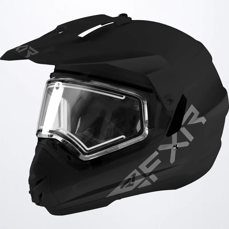 Torque X Prime Helmet with Dual Shield - Black