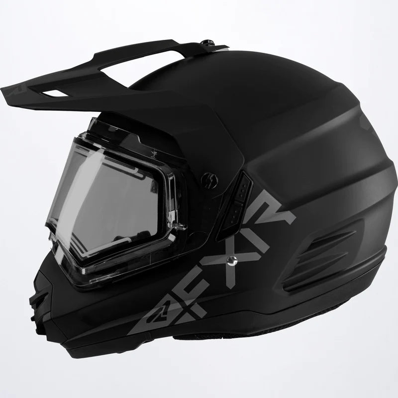 FXR Torque X Prime Helmet w/ Dual Lens Shield Black / XL