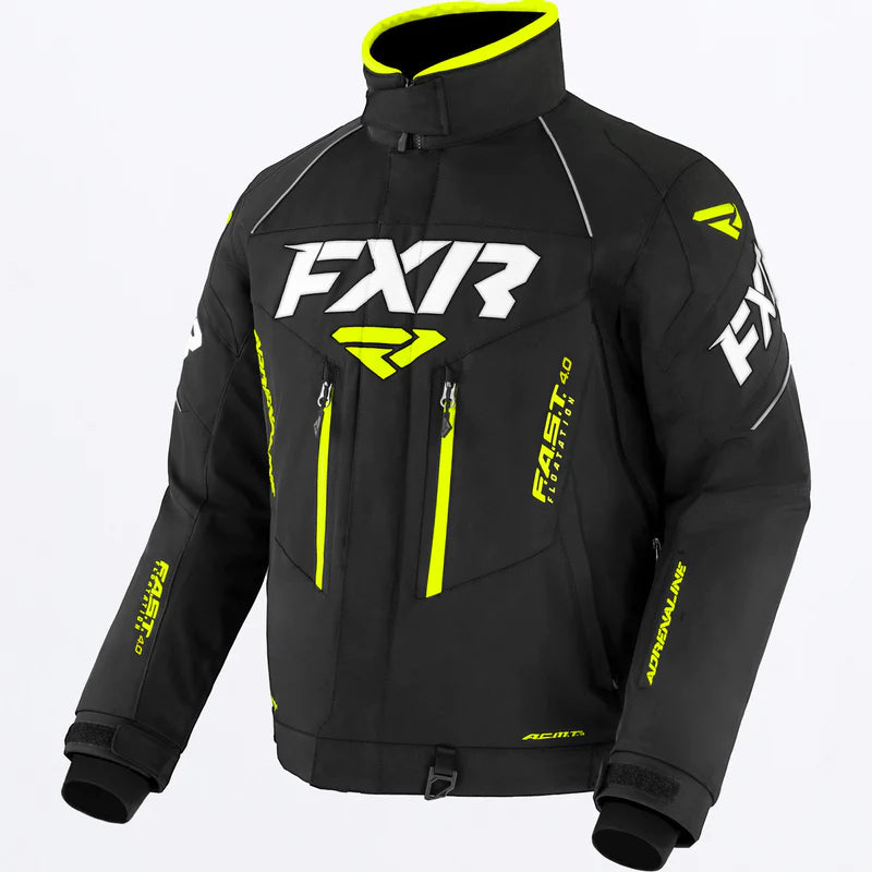 Men's Adrenaline Jacket 2026 - Black/Hi Vis