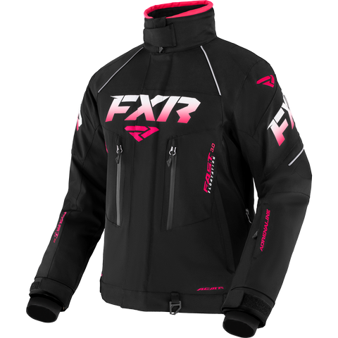 Women's Adrenaline Jacket 2025 - Black/Fuchsia Fade