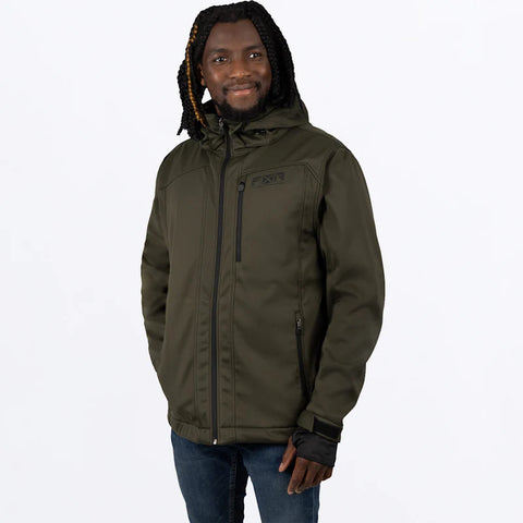 M Renegade Softshell Jacket 2023 - Army/Black