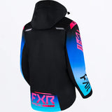 W RRX Jacket 2023 - Black/Blue/E Pink Fade