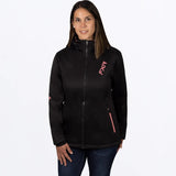 W Pulse Softshell Jacket 2023 - Black/Dusty Rose