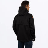 M Helium Ride Softshell Jacket 2023 - Black/Inferno