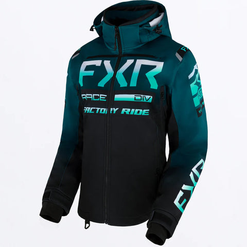 W RRX Jacket 2023 - Black/Ocean/Mint Fade