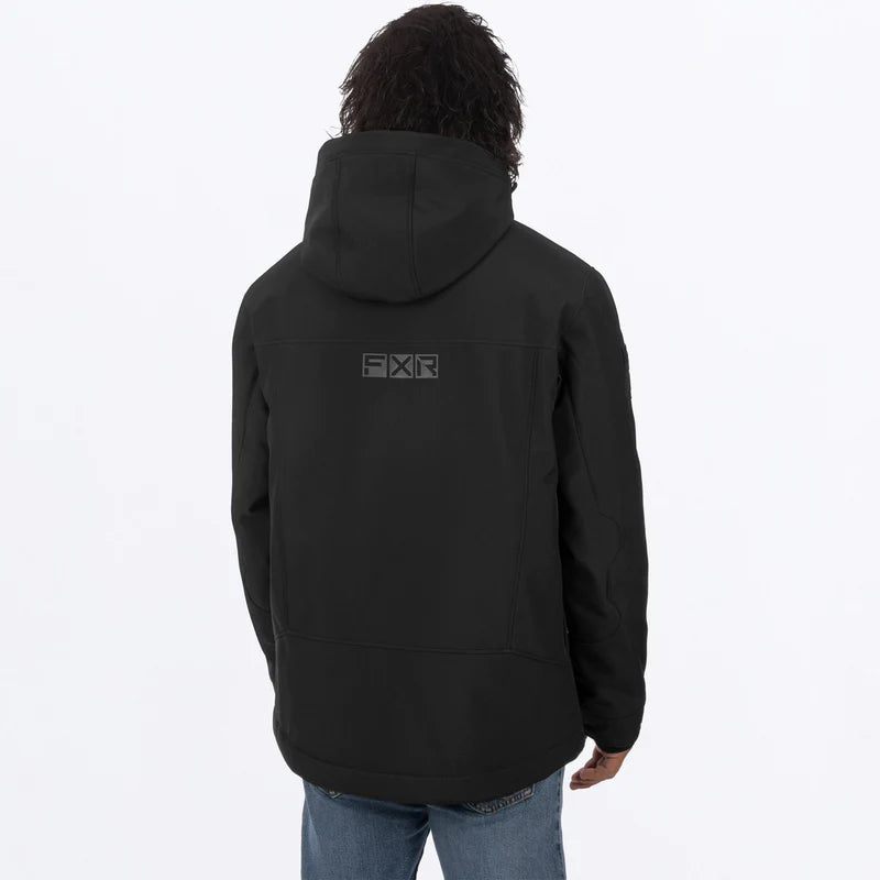 Mens Vertical Pro Insulated Softshell  - Black Ops