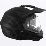 Torque X Team Helmet with Electric Shield & Sun Shade 2023 - Black Ops