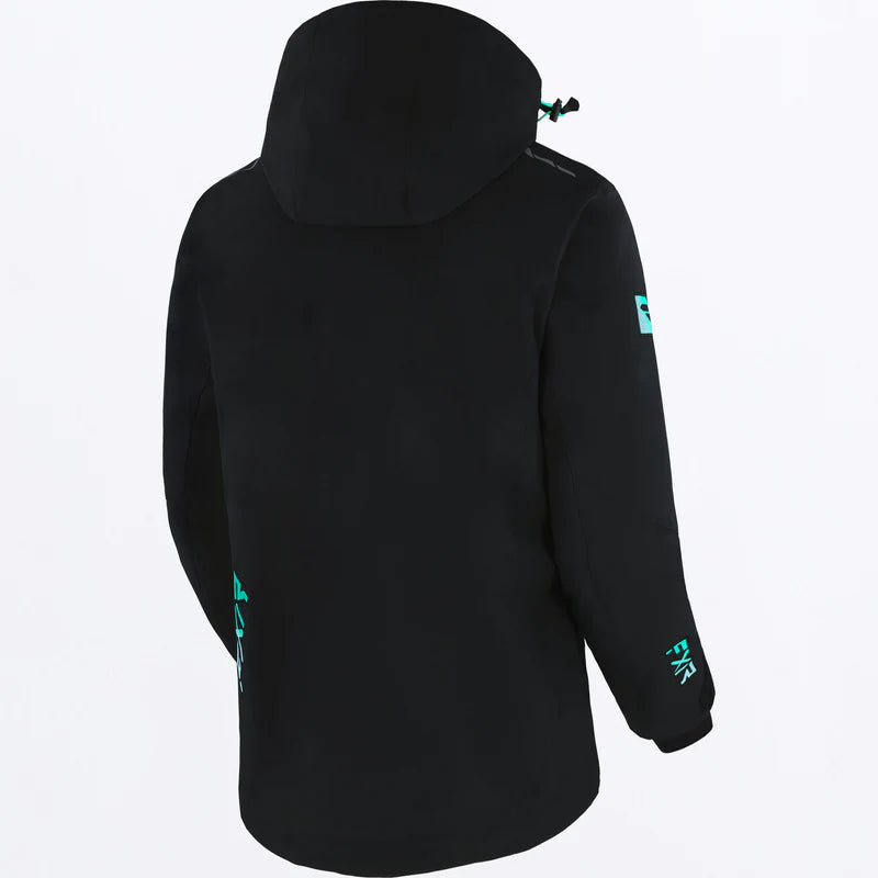 Women's Edge Jacket 2026 - Black/Seafoam-Mint Fade