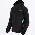 Women's Edge Jacket 2026 - Black/Sky Blue-E Pink Fade