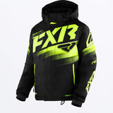 Youth Boost Jacket 2024 - Black/HiVis