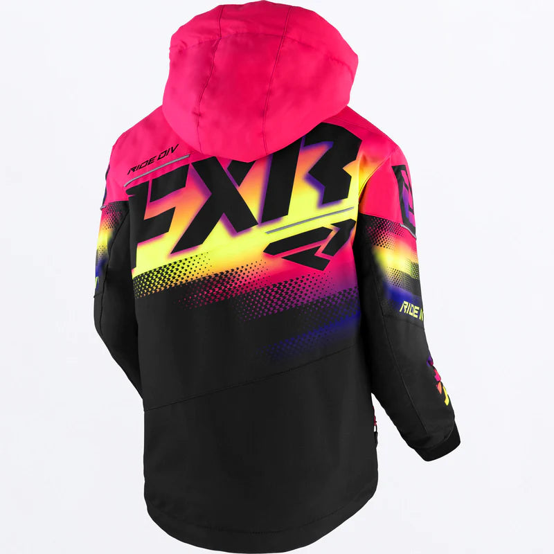 Boosted Jacket Youth Boost Jacket 2025 - Black/Neon Fusion – Raveling Sports