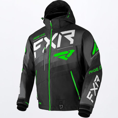 M Boost FX Jacket 2022 - Black/Charcoal/Lime