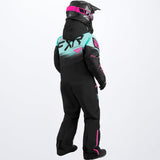 Child/Youth Boost Monosuit - Black/Seafoam/Electric Pink